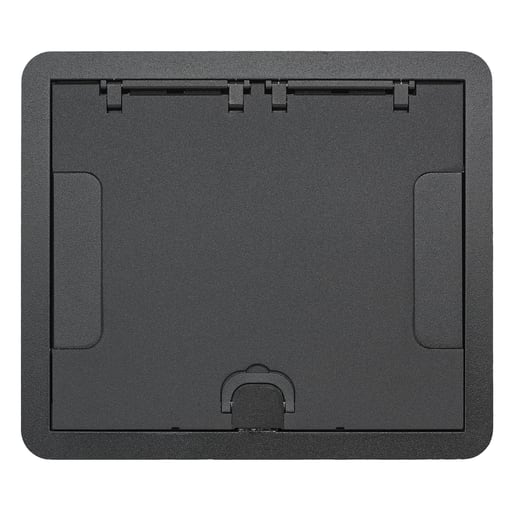 Hubbell Wiring Device - HCI 610GCCVRBK 6/10G CARPET CVR, FL