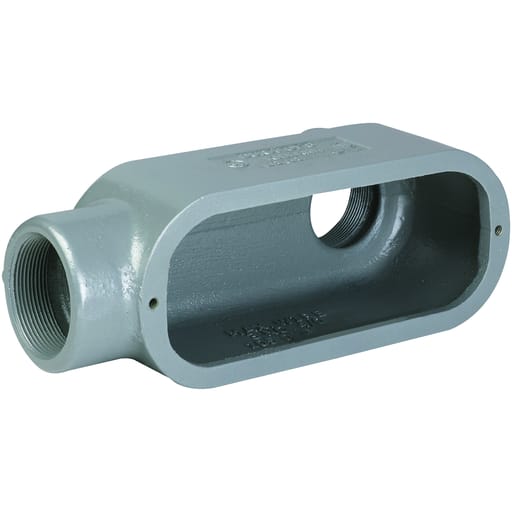 Killark - Killark LB28 3/4" LB Hub, Iron Form-8 Conduit Body+E5732