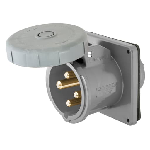 Hubbell Wiring Device - Hubbell M4100B12R Marine PSB, 3P4W, 100A 125/250V