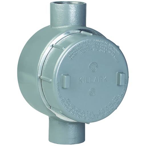 Killark - Killark GESCT-4 1-1/4" GES Outlet Body C-Type, Aluminum