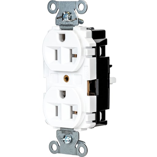 Hubbell Wiring Device - HWDK 5362STW EDGE, PRO RCPT, IND, 2