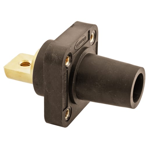 Hubbell Wiring Device - Hubbell HBLFRBBN Single Pole, 300/400A FeMale BUS RECEP, BRN