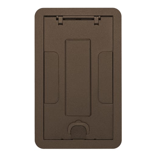 Hubbell Wiring Device - HCI 24GCCVRBRZC 2/4G CARPET CVR, IN