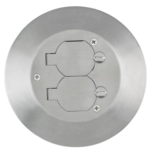 Hubbell Wiring Device - HWDK SFA3925 COMBO CVR/FLANGE, RND,