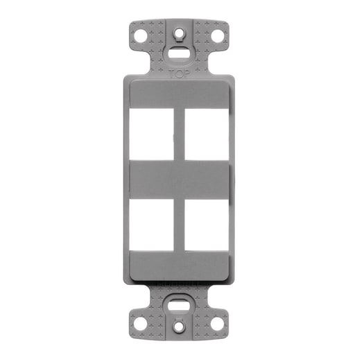 Hubbell Wiring Device - HWDK NS614GY PLATE, DECORATOR KEYST