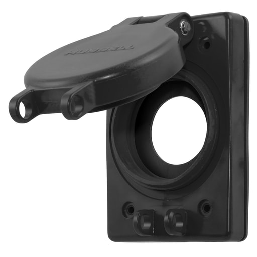 Hubbell Wiring Device - HWDK HBL6500BK WP LIFT COVER ASSY,