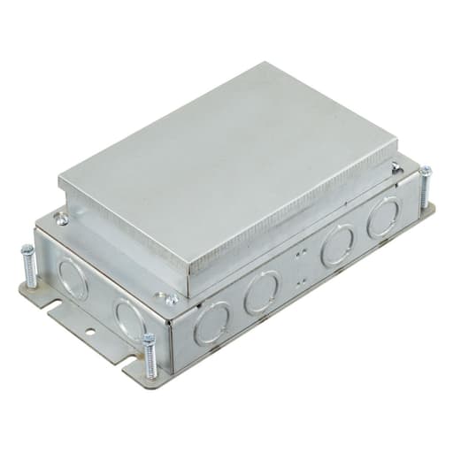 Hubbell Wiring Device - HWDK FB2422 RECT FLOORBOX, STAMP ST