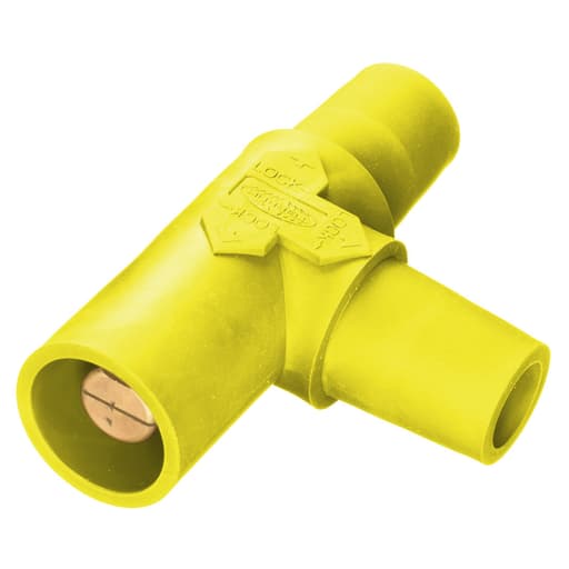 Hubbell Wiring Device - Hubbell HBLTY Single Pole, TAPPING T, FEM-FEM-MALE, YL