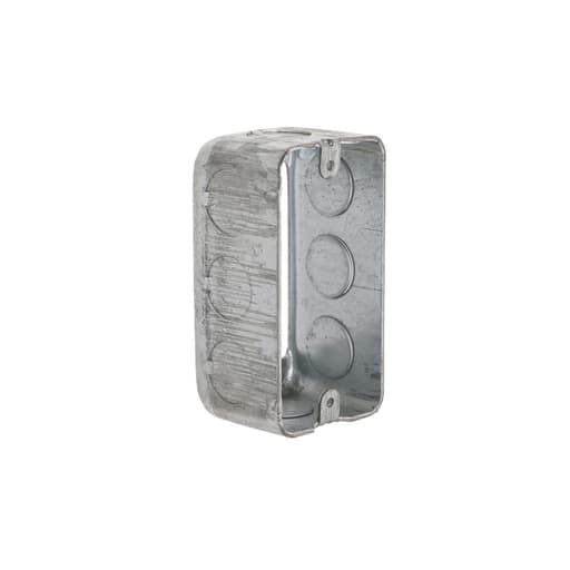 Raco Manufacturing - Raco 665 4" x 2" Steel Handy Box Extension, 1-7/8" Deep, 1/2" End Knockouts