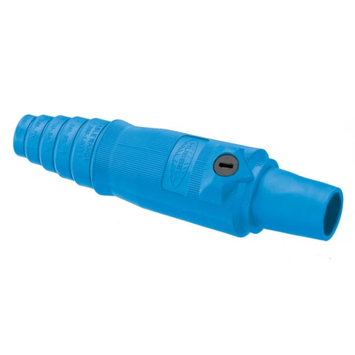 Hubbell Wiring Device - Hubbell HBL400FBL 400 Amp 600 VAC 250 VDC 1-Pole Blue FeMale Plug