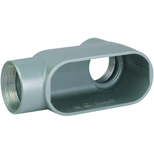 Killark - Killark LB37 1" LB Hub, Iron Form 7 Conduit Body