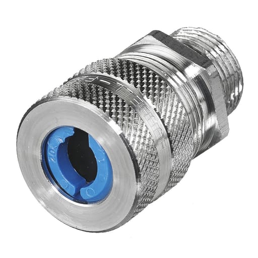 Hubbell Wiring Device - Hubbell SHCM201024ALUM CORD CONNECTOR M20, .50-.62"