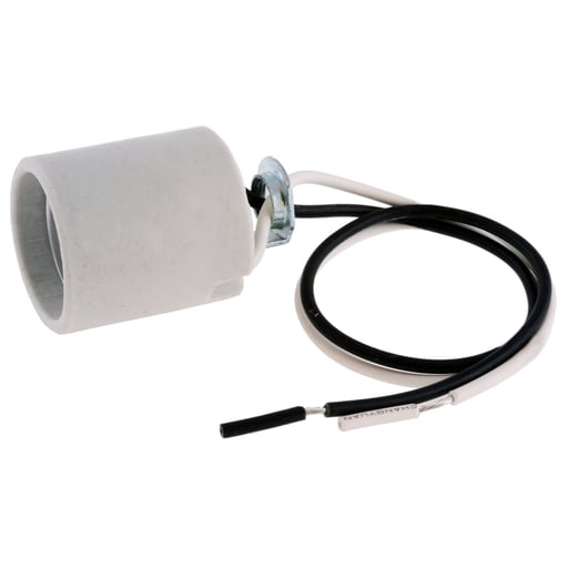 Hubbell Wiring Device - HWDK RL156 LPHLDR MED BASE 12" LEAD