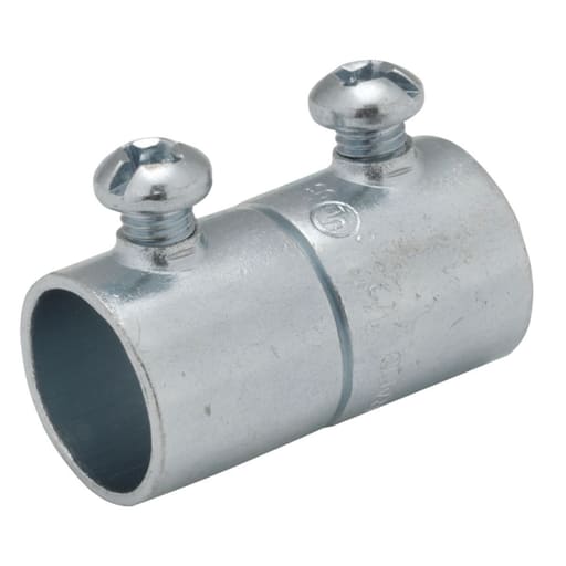 Raco Manufacturing - Raco 2024 1" EMT Set Screw Coupling, Steel