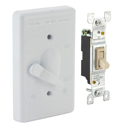Raco Manufacturing - RACO 5121-1 1G VERTICAL WP COVER TO