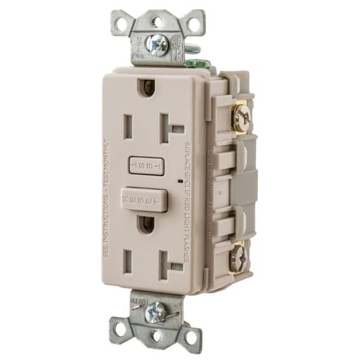 Hubbell Wiring Device - HWDK GFT20LA 20A HUBBELL PRO GFR TR