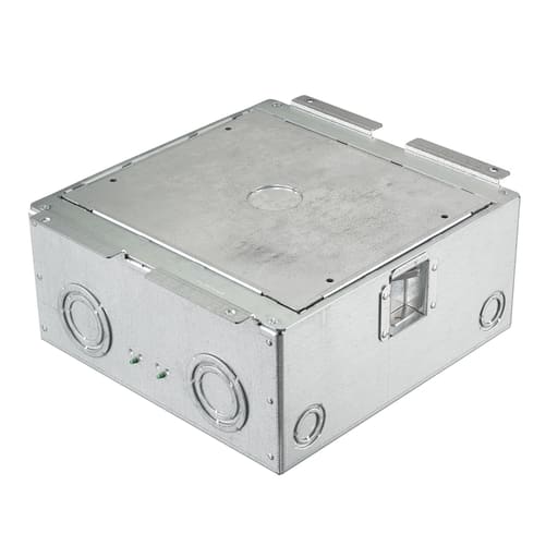 Hubbell Wiring Device - Hubbell AFB4G50 REC AFB, 4 GANG, 5 IN