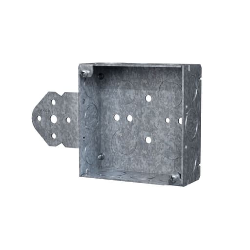 Raco Manufacturing - RACO 8193 4SQ BOX WELD 1-1/2DP B-BRKT 1/2-3/4 TKO