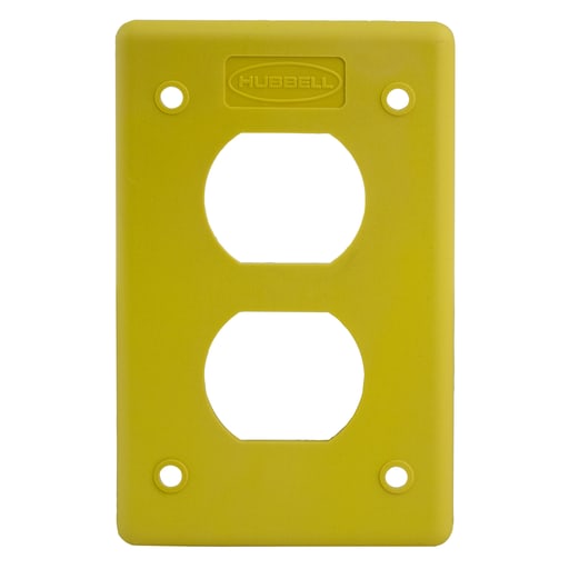 Hubbell Wiring Device - HWDK HBLP8FSY DUPLEX, NON-MET FS CO