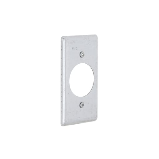 Raco Manufacturing - Raco 867 Handy Box Cover, 20A Receptacle, 1.594" Diameter
