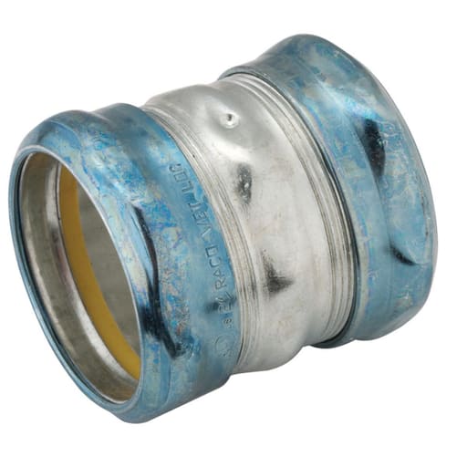 Raco Manufacturing - Raco 2956RT 4" EMT Raintight Compression Coupling, Steel