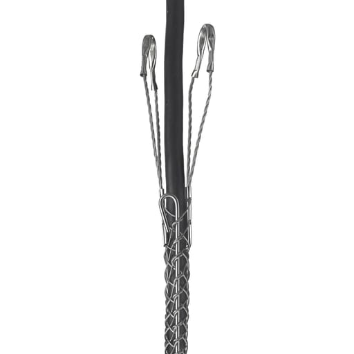 Hubbell Wiring Device - Hubbell Wiring Devices 02203008 1.75 to 1.99 Inch Tin Coated Bronze Split Mesh Rod Closing Double Eye Support Grip