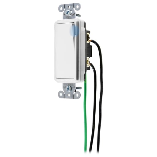 Hubbell Wiring Device - HWDK DSL320ILW SWITCH, DECO, 3W, 20