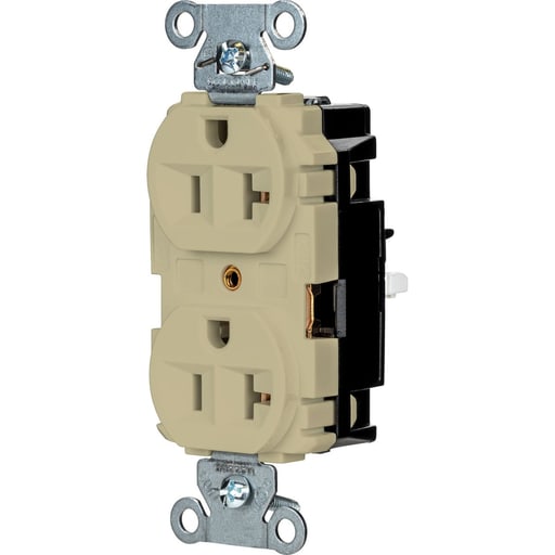 Hubbell Wiring Device - HWDK 5362STI EDGE, PRO RCPT, IND, 2