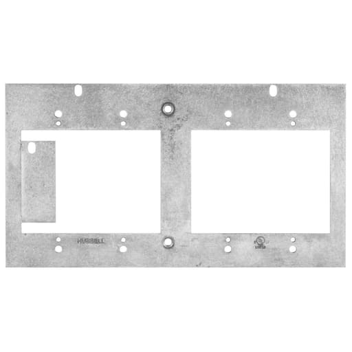 Hubbell Wiring Device - HWDK FB10MPNEMA2XG 5-G PLATE, 2/2G