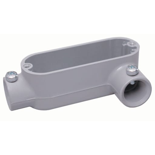 Killark - Hubbell Electrical Systems EBLL-2 3/4 Inch Painted Aluminum Type LL Set Screw Conduit Body