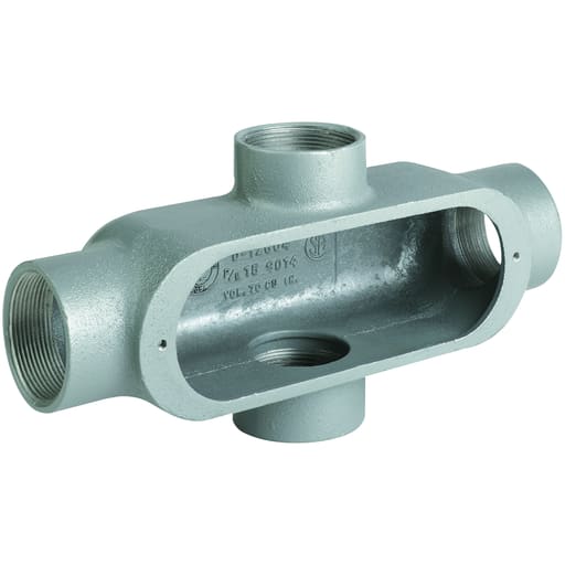 Killark - Killark OX-2 3/4" X Hub, Aluminum O-Series Conduit Body
