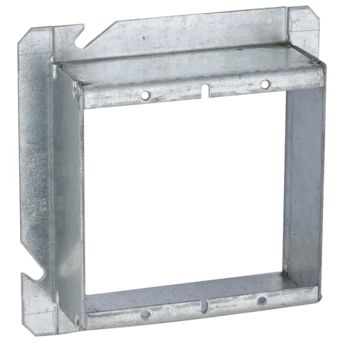 Raco Manufacturing - Raco 885 4-11/16" Square Mud-Ring, For 2 Devices, Raised 1-1/2"