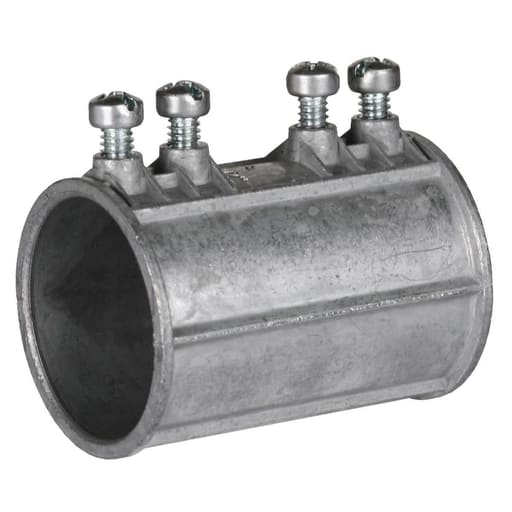 Raco Manufacturing - Raco 2628 2" EMT Set-Screw Coupling, Die Cast