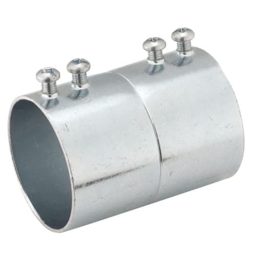 Raco Manufacturing - Raco 2154 3-1/2" EMT or Rigid/IMC Set Screw Coupling, Steel