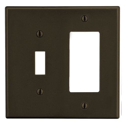 Hubbell Wiring Device - HWDK P126 WALLPLATE, 2-G, 1) TOG 1)