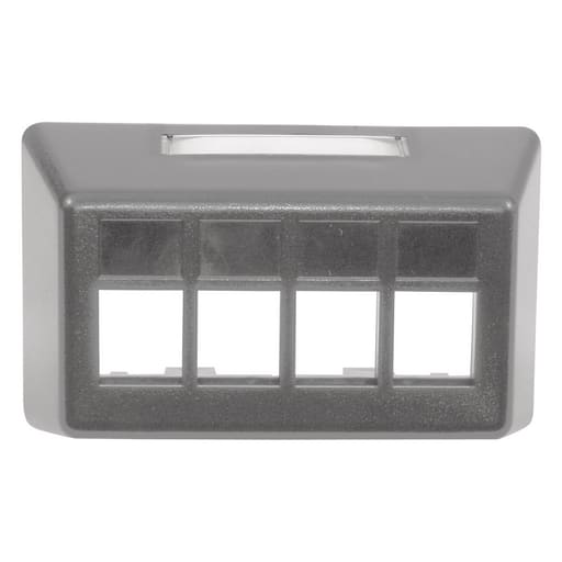 Hubbell Wiring Device - HPW FP4BGY PLATE, FURNITURE, STD, B