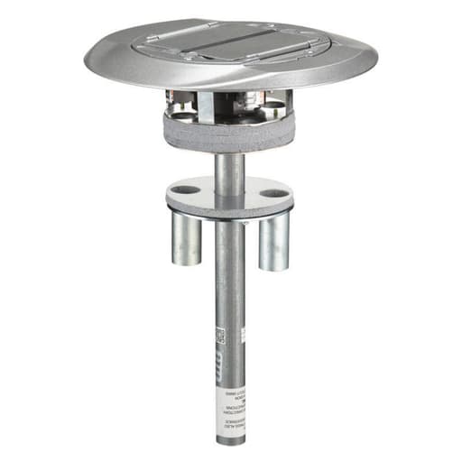 Hubbell Wiring Device - Hubbell S1PT4X4AL 4 Inch Aluminum 1-Piece Fire Rated Poke-Through Device
