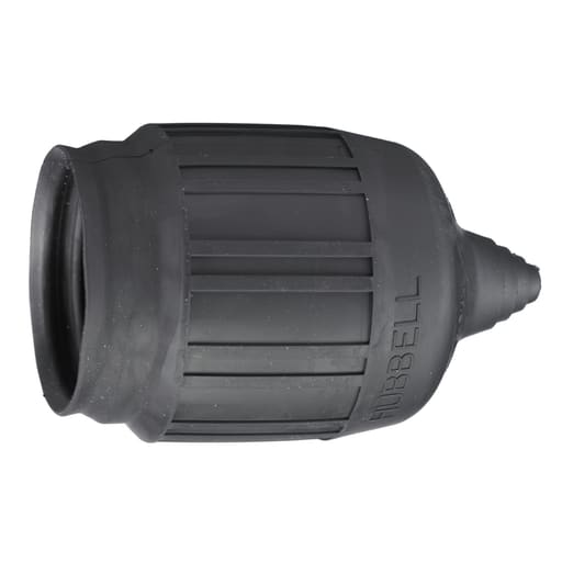 Hubbell Wiring Device - Hubbell HBL6031 Twist-Lock Black Weatherproof Seal-Tite Boot