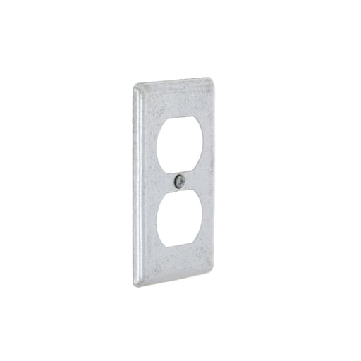 Raco Manufacturing - Raco 864 Steel Handy Box Cover, Duplex Receptacle