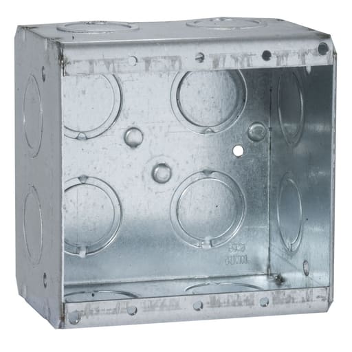 Raco Manufacturing - Raco 691 2-Gang Masonry Box, Nongangable, 2-1/2" Deep, Twelve Concentric KO?..s