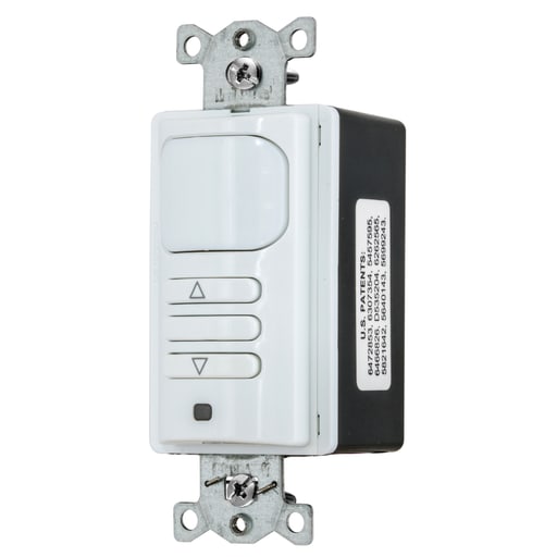 Hubbell Wiring Device - Hubbell APD2000W1DIM OCC PIR WALL SW, 1 RLY 120/277V, WH