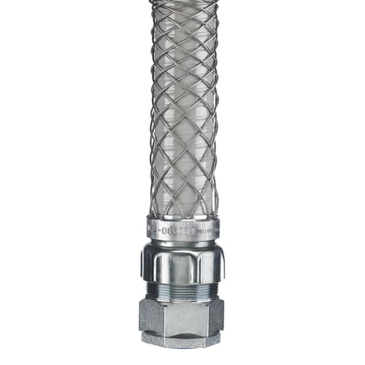 Hubbell Wiring Device - Hubbell / Kellems 07406083 Liquidtight System, Straight Female, 1 1/2", with Mesh