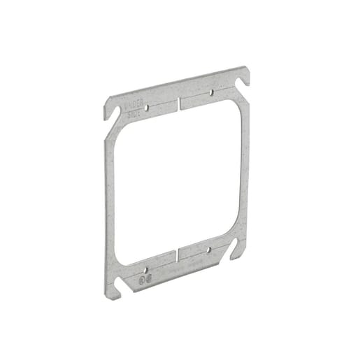 Raco Manufacturing - Raco 791 4" Square Mud-Ring, For 2 Devices, Flat