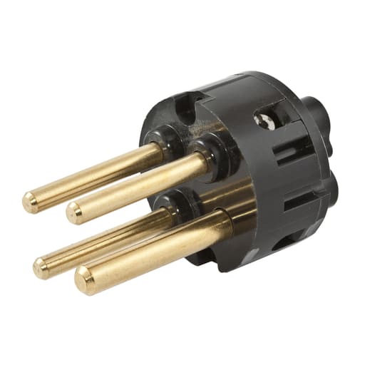 Hubbell Wiring Device - Hubbell IN4100DM 100 Amp 3-Pole 4-Wire IEC Pin and Sleeve Interior
