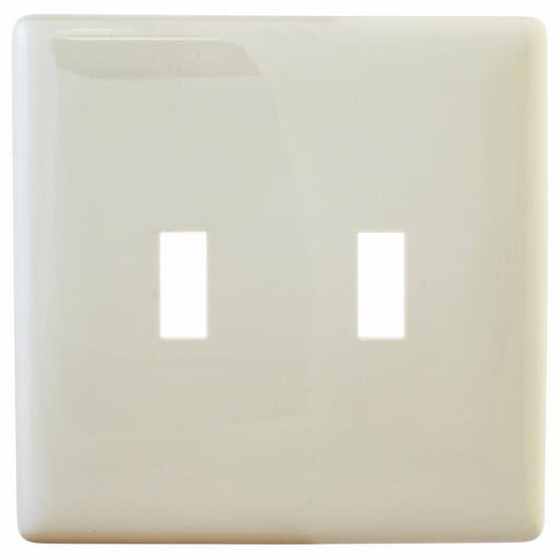 Hubbell Wiring Device - HWDK NPS2LA WALLPLATE, 2G TOG, SNAP