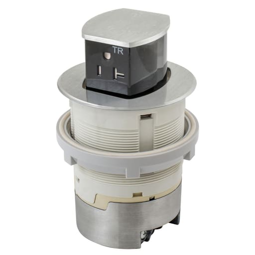 Hubbell Wiring Device - HWDK RCT220ALU 20A KIT KTCN CNTR RC