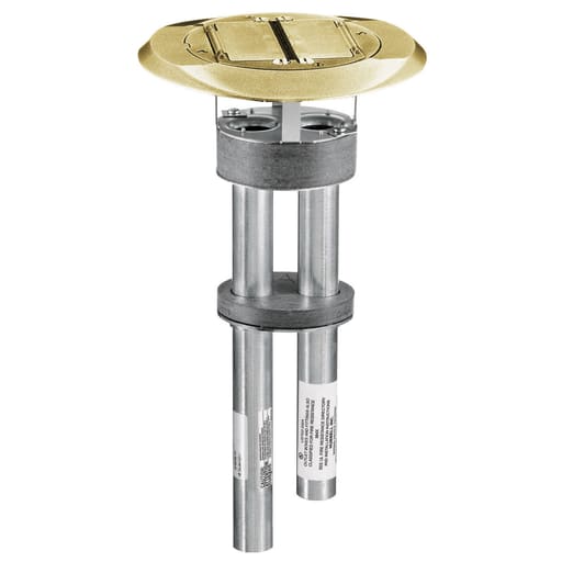 Hubbell Wiring Device - Hubbell S1PTBRSFRPT, 1 PIECE, 2 STYLE, SYS 1, BRASS