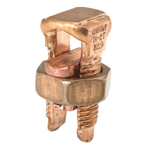 Hubbell Wiring Device - Hubbell HBTSPLITBOLTPK10 WB, GROUNDING SPLIT BOLTS, 10 PACK