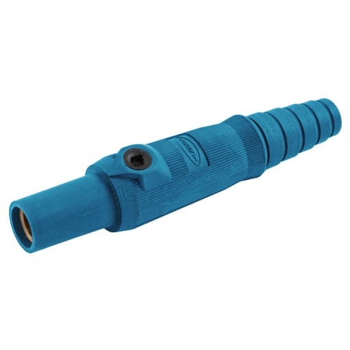 Hubbell Wiring Device - Hubbell HBL15FBL SINGLE POLE SER 15 FeMale Plug, 150A, BL