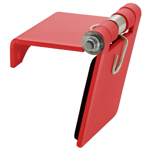 Hubbell Wiring Device - Hubbell HBLSCCR Single Pole, SNAP COVER, RED, THREADED